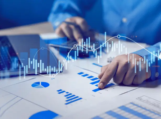 Brevo Email Marketing Growth Illustration Brevo email marketing with email icons on the screen.