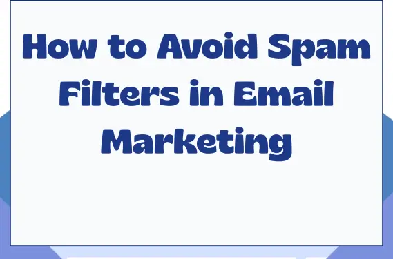 How to Avoid Spam Filters in Email Marketing (2026) — featured image with text on colored background