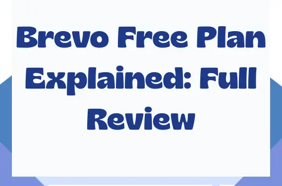 Brevo Free Plan: Features, Limits and Worth It? (2026) — featured image with text on colored background