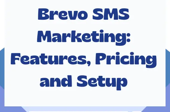 Brevo SMS Marketing: Features, Pricing and Setup (2026) — featured image with text on colored background
